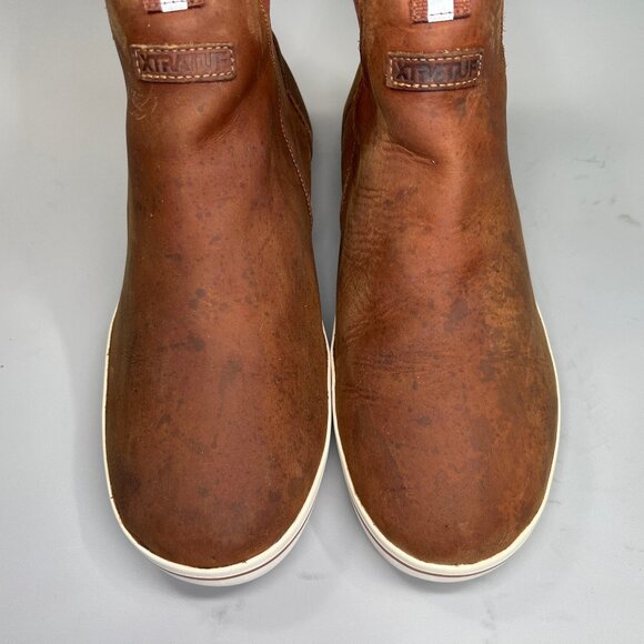 Waterproof Brown Men's Boots - Picture 4 of 14